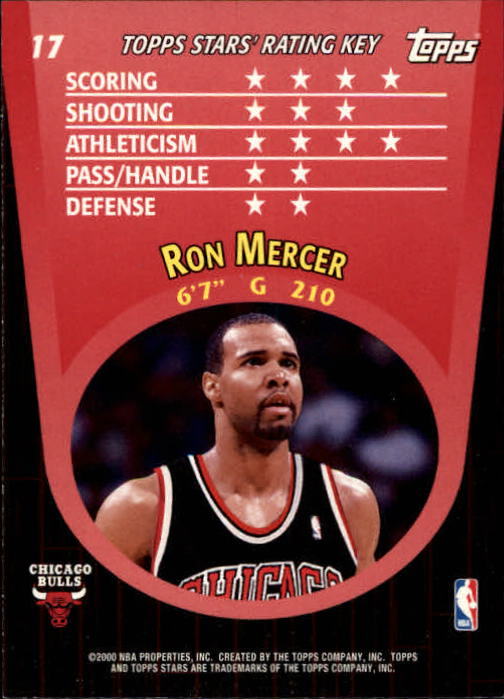 2000/2001 Stars (Topps) Basketball - Picture 15 of 123