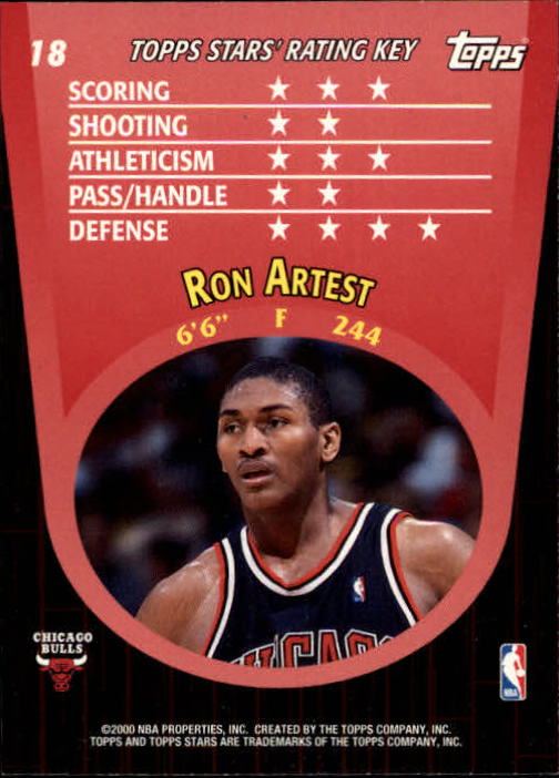 2000/2001 Stars (Topps) Basketball - Picture 17 of 123