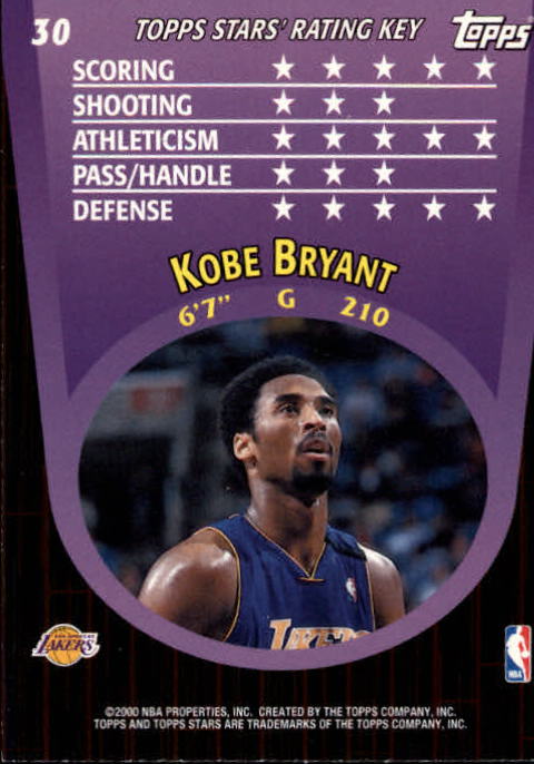 2000/2001 Stars (Topps) Basketball - Picture 21 of 123