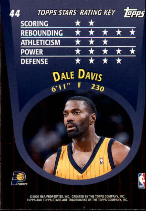 2000/2001 Stars (Topps) Basketball - Picture 35 of 123