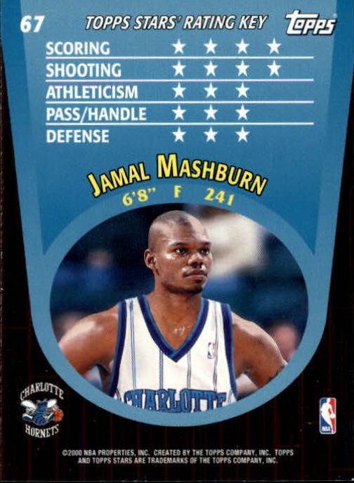 2000/2001 Stars (Topps) Basketball - Picture 47 of 123