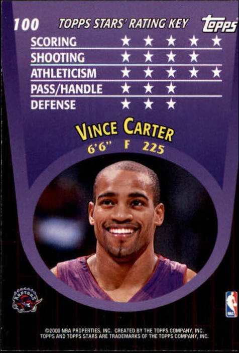 2000/2001 Stars (Topps) Basketball - Picture 67 of 123