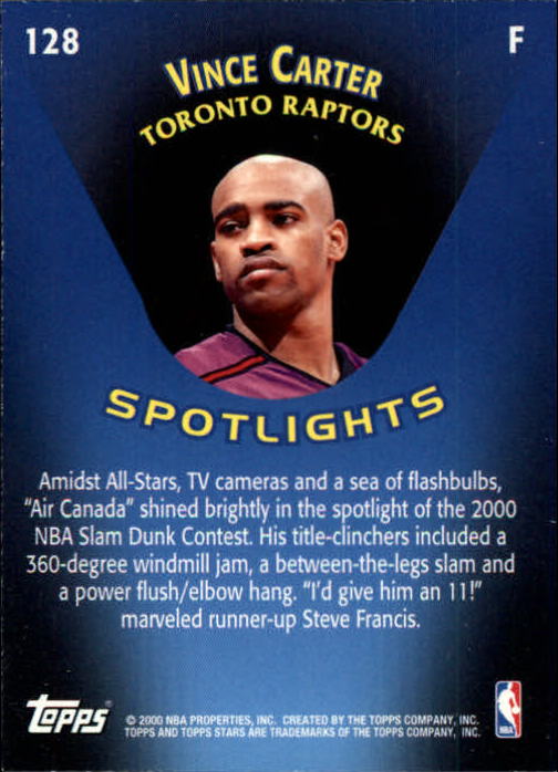 2000/2001 Stars (Topps) Basketball - Picture 95 of 123