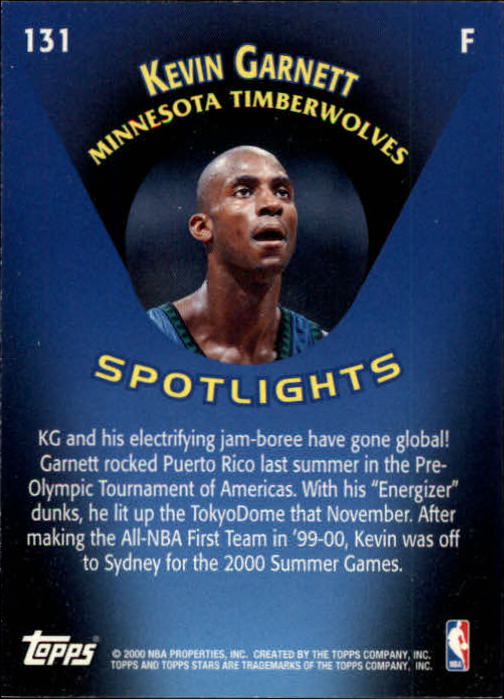 2000/2001 Stars (Topps) Basketball - Picture 101 of 123
