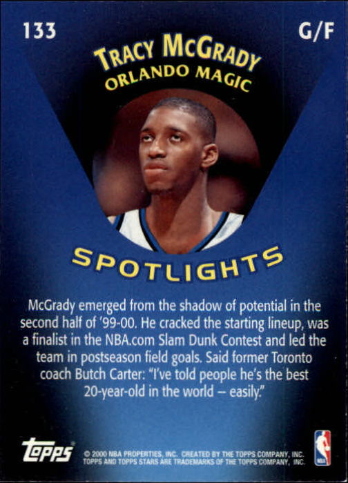 2000/2001 Stars (Topps) Basketball - Picture 105 of 123