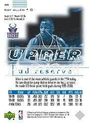 2000/2001 UD Reserve (Upper Deck) Basketball - Picture 89 of 163