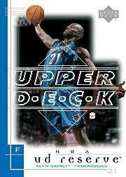 2000/2001 UD Reserve (Upper Deck) Basketball - Picture 81 of 163
