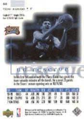 2000/2001 UD Reserve (Upper Deck) Basketball - Picture 58 of 163