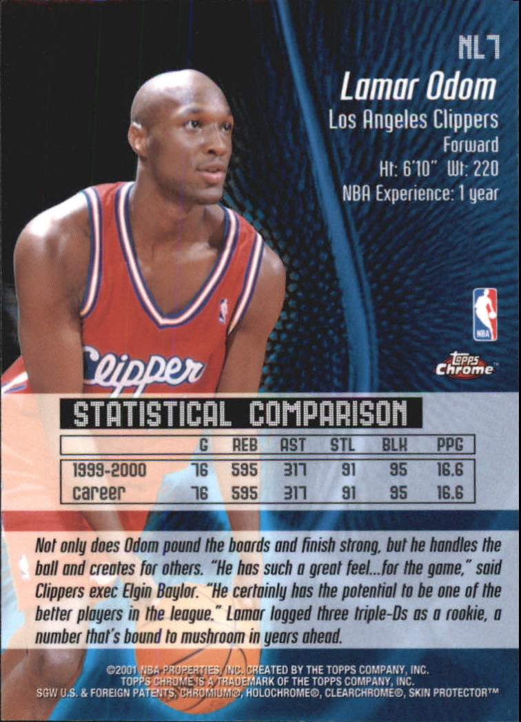 2000/2001 Topps Chrome Basketball Part 3 Insert Cards - Picture 54 of 86