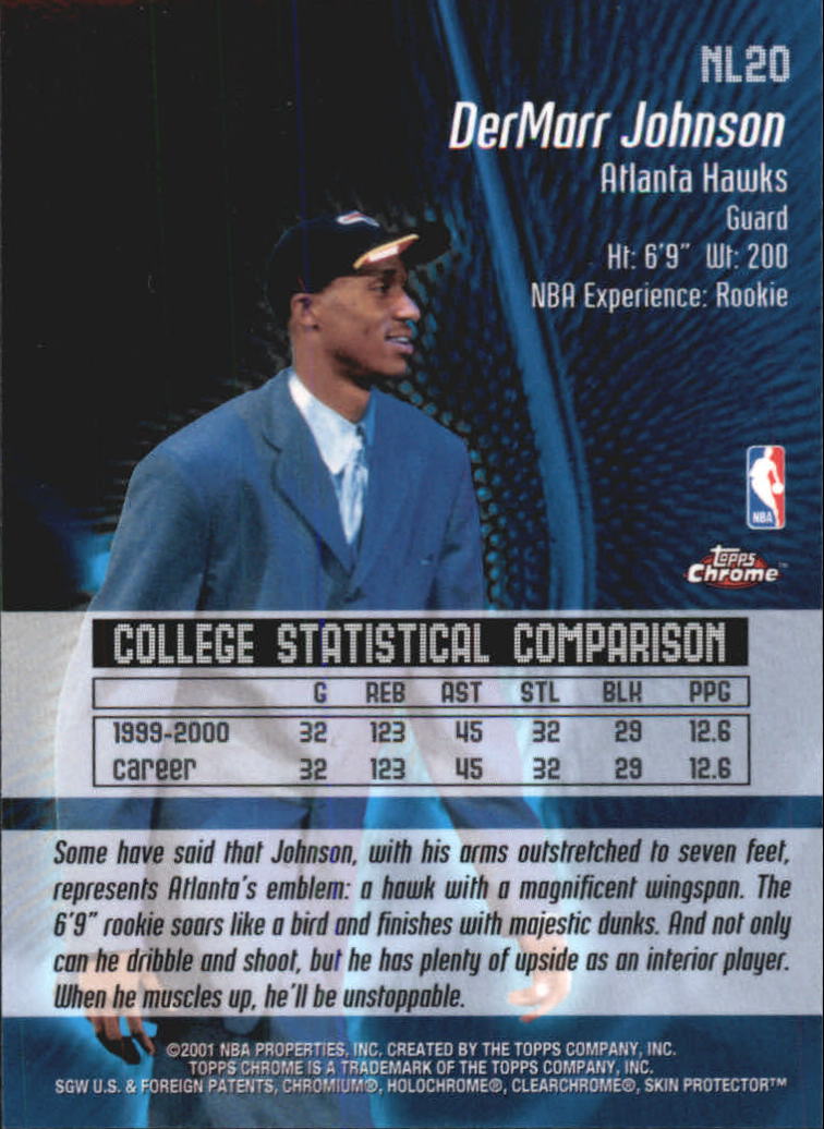 2000/2001 Topps Chrome Basketball Part 3 Insert Cards - Picture 68 of 86