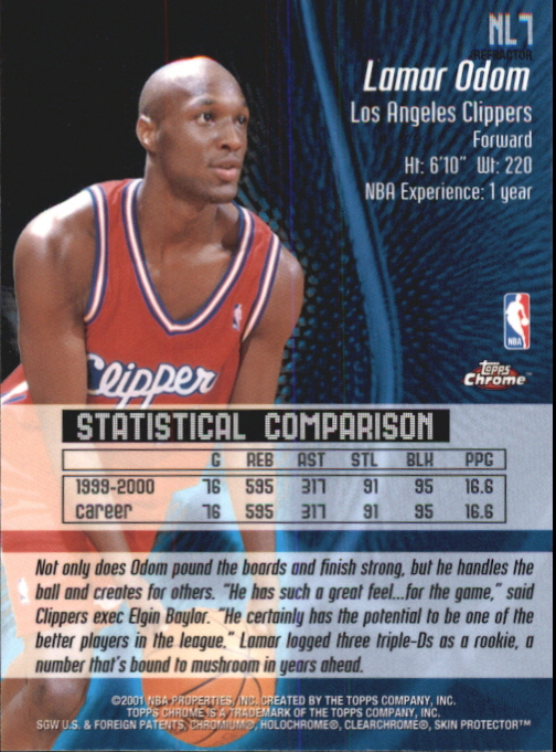 2000/2001 Topps Chrome Basketball Part 3 Insert Cards - Picture 70 of 86