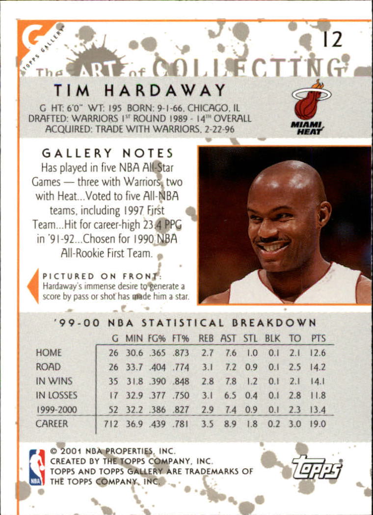 2000/2001 Gallery (Topps) Basketball - Picture 19 of 141