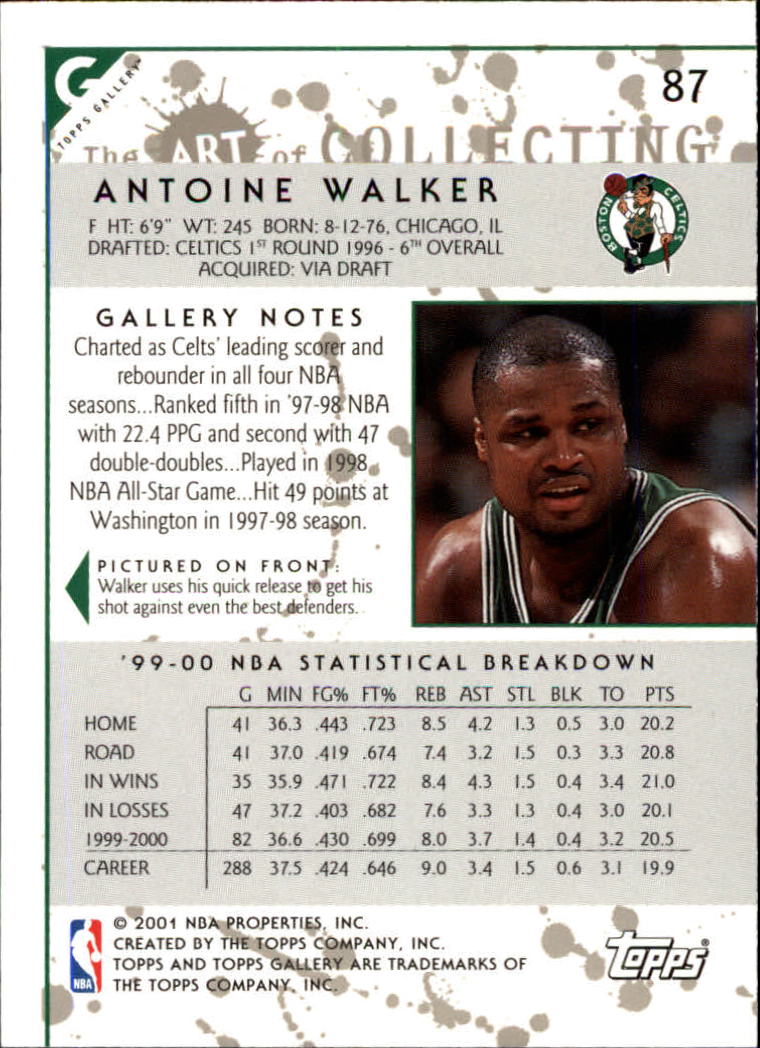 2000/2001 Gallery (Topps) Basketball - Picture 77 of 141