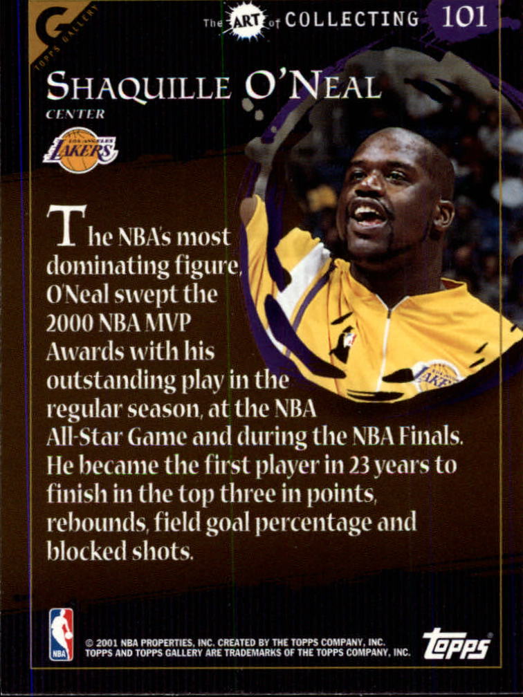 2000/2001 Gallery (Topps) Basketball - Picture 87 of 141