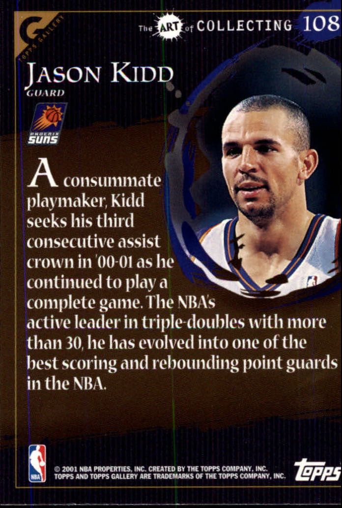 2000/2001 Gallery (Topps) Basketball - Picture 93 of 141