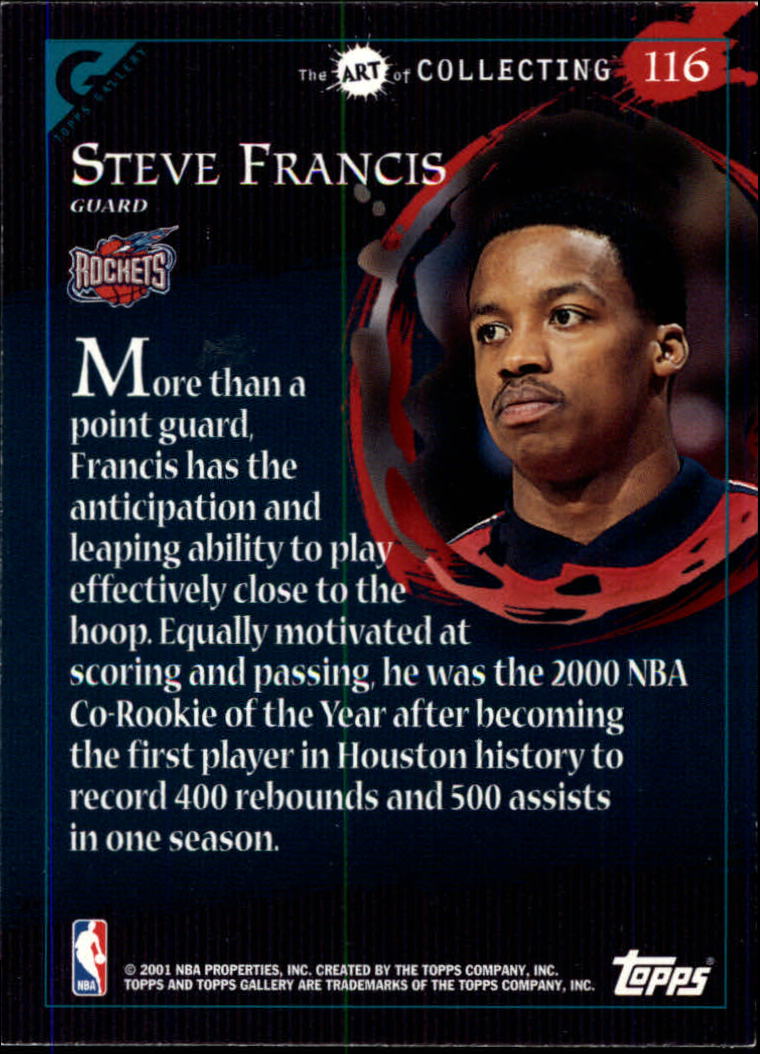 2000/2001 Gallery (Topps) Basketball - Picture 101 of 141