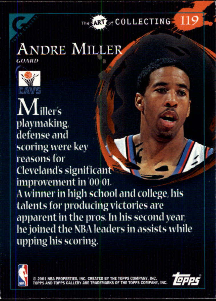 2000/2001 Gallery (Topps) Basketball - Picture 105 of 141
