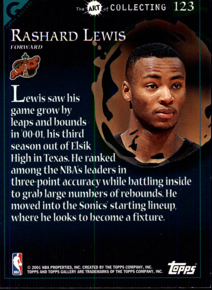 2000/2001 Gallery (Topps) Basketball - Picture 109 of 141