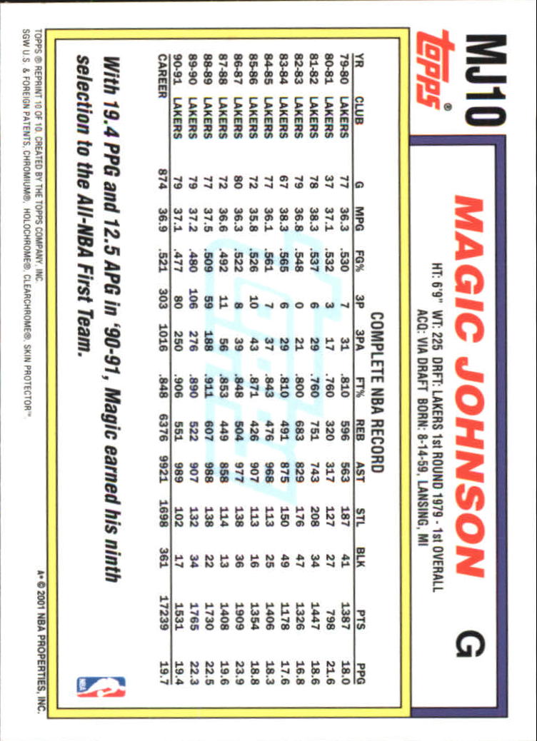 2000/2001 Topps Chrome Basketball Part 3 Insert Cards - Picture 17 of 86