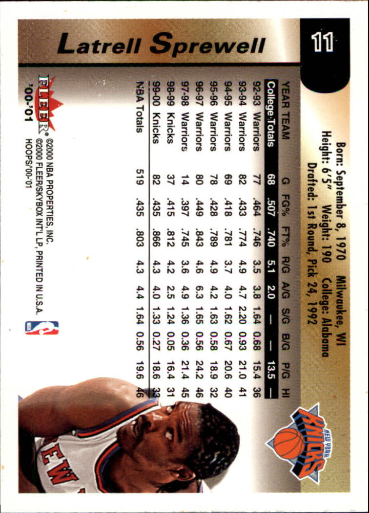 thumbnail 19 - A7937- 2000-01 Hoops Hot Prospects Bk Cards 1-120 -You Pick- 10+ FREE US SHIP