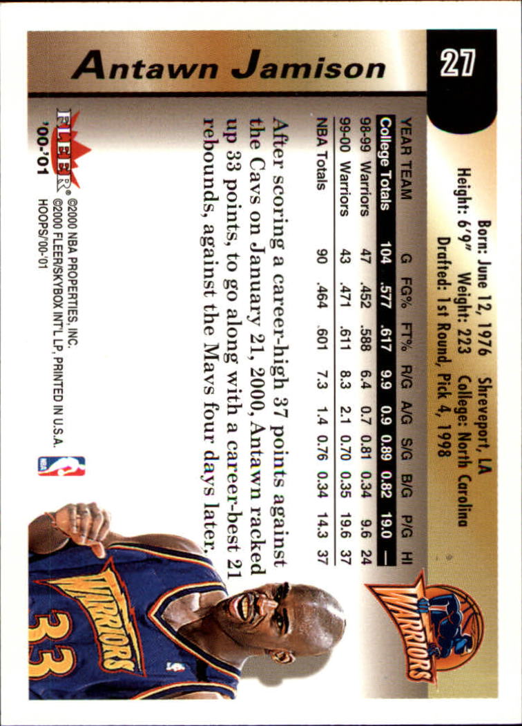 thumbnail 45 - A7937- 2000-01 Hoops Hot Prospects Bk Cards 1-120 -You Pick- 10+ FREE US SHIP