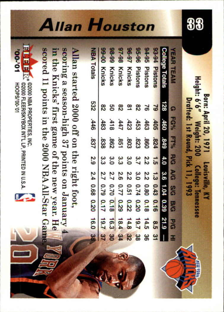 thumbnail 55 - A7937- 2000-01 Hoops Hot Prospects Bk Cards 1-120 -You Pick- 10+ FREE US SHIP