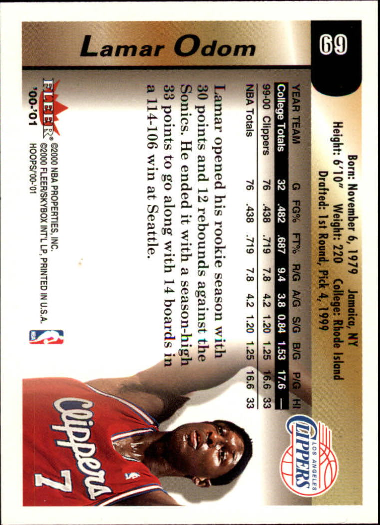 thumbnail 113 - A7937- 2000-01 Hoops Hot Prospects Bk Cards 1-120 -You Pick- 10+ FREE US SHIP