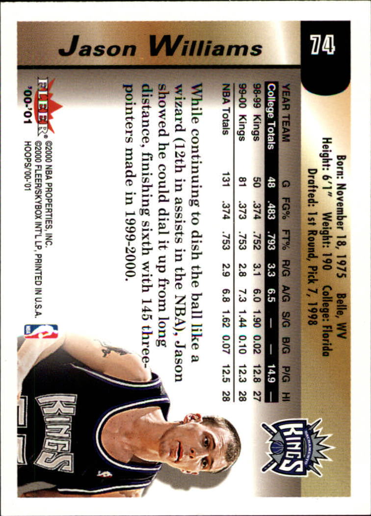 thumbnail 123 - A7937- 2000-01 Hoops Hot Prospects Bk Cards 1-120 -You Pick- 10+ FREE US SHIP