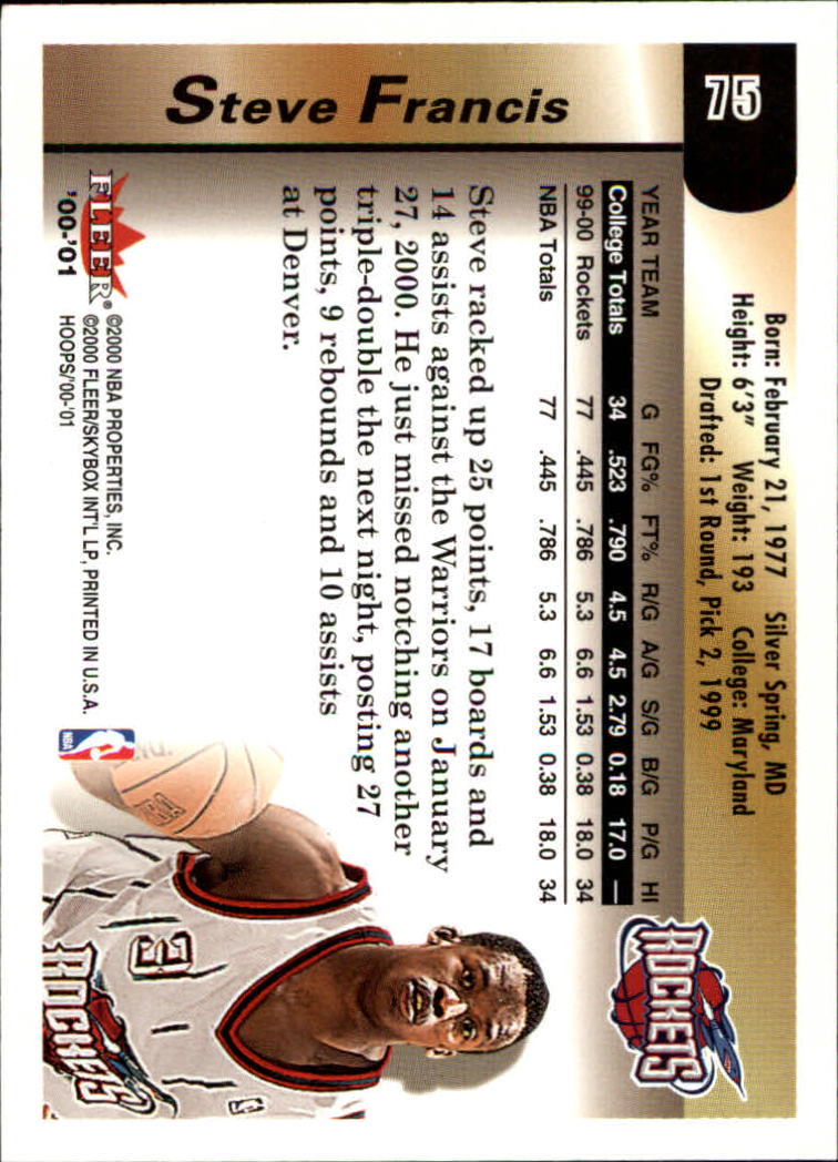 thumbnail 125 - A7937- 2000-01 Hoops Hot Prospects Bk Cards 1-120 -You Pick- 10+ FREE US SHIP