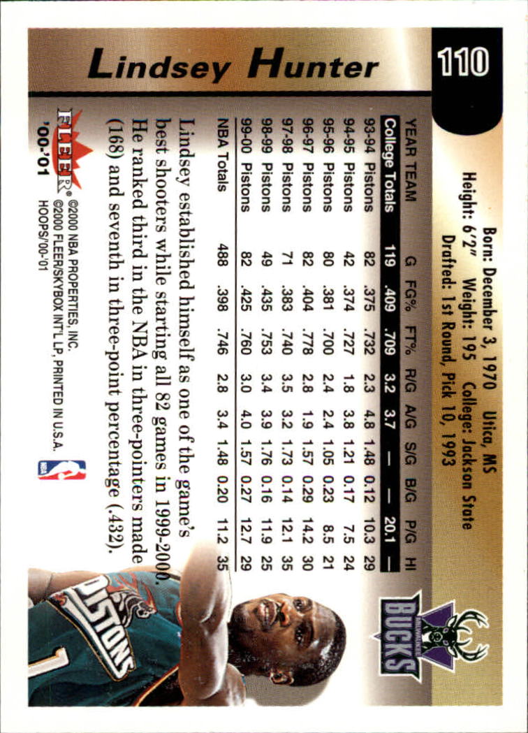 thumbnail 185 - A7937- 2000-01 Hoops Hot Prospects Bk Cards 1-120 -You Pick- 10+ FREE US SHIP