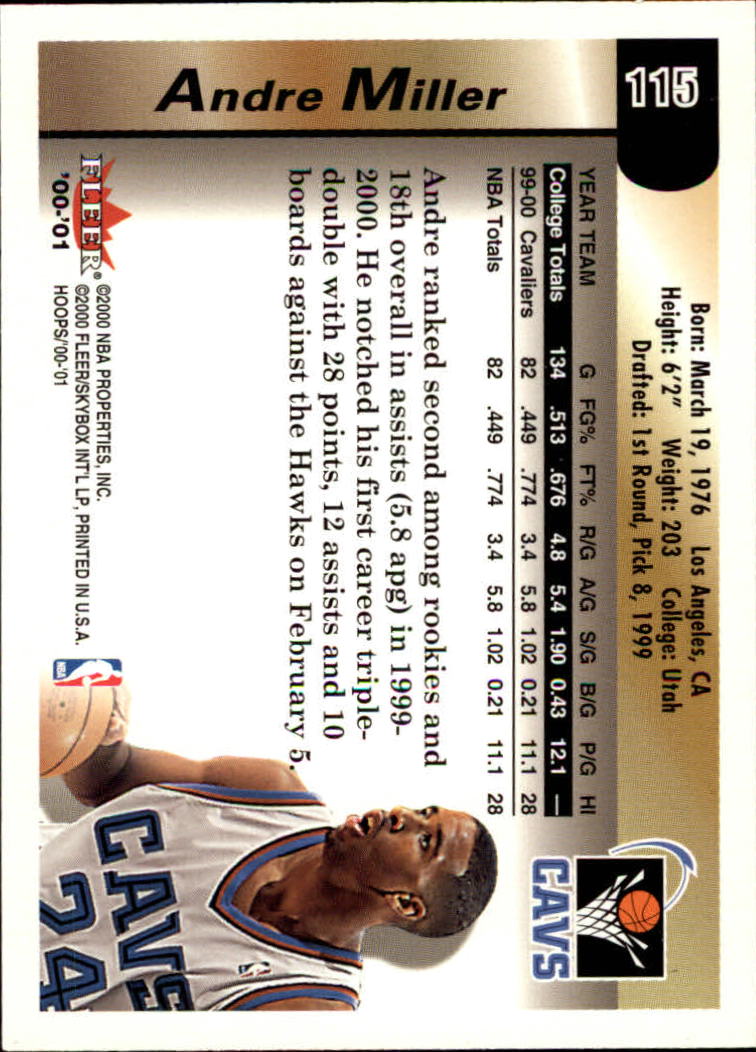 thumbnail 195 - A7937- 2000-01 Hoops Hot Prospects Bk Cards 1-120 -You Pick- 10+ FREE US SHIP