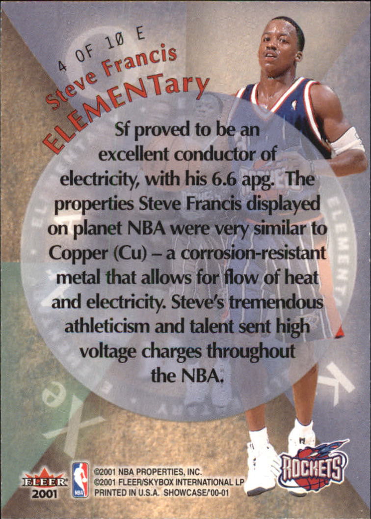 2000/2001 Fleer Showcase Basketball - Picture 91 of 119