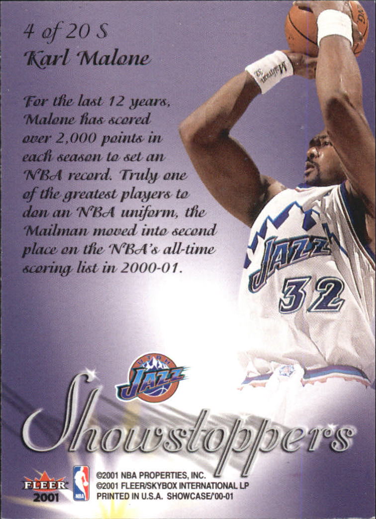 2000/2001 Fleer Showcase Basketball - Picture 99 of 119