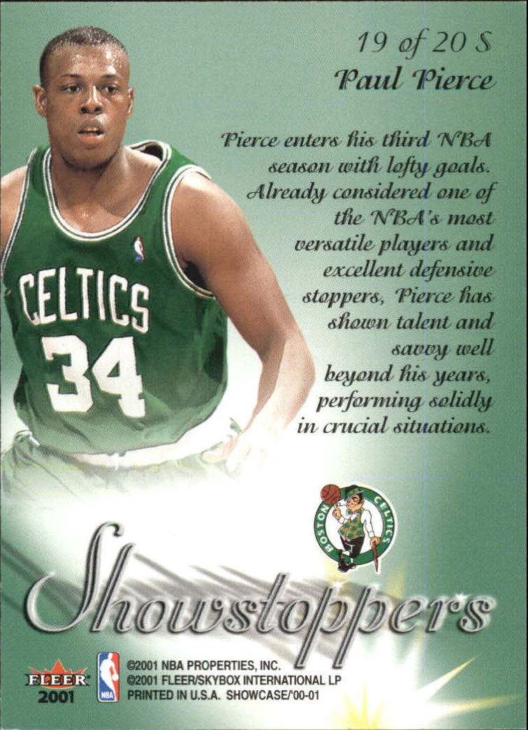 2000/2001 Fleer Showcase Basketball - Picture 115 of 119