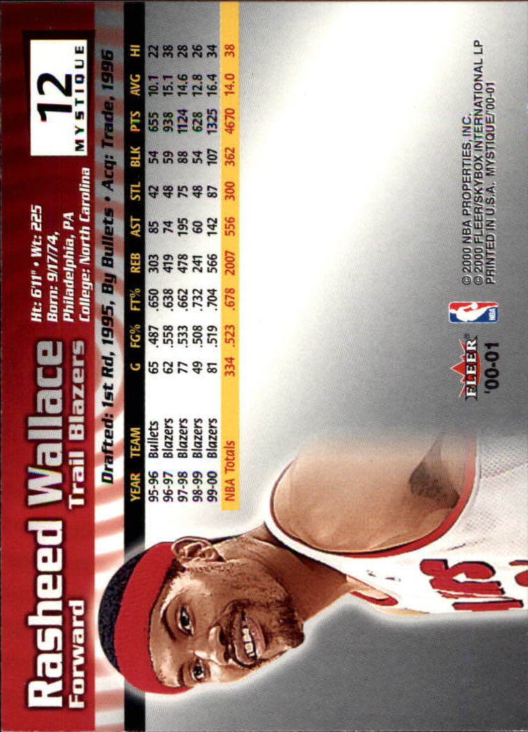 2000/2001 Fleer Mystique Basketball - Picture 17 of 211