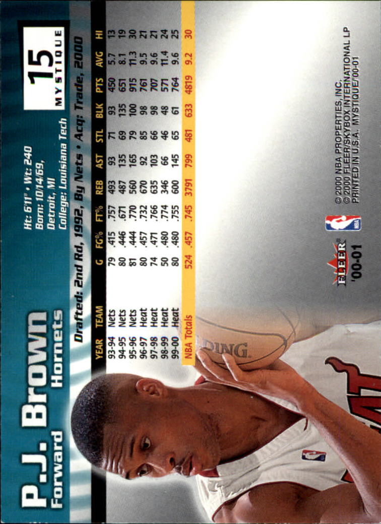 2000/2001 Fleer Mystique Basketball - Picture 23 of 211