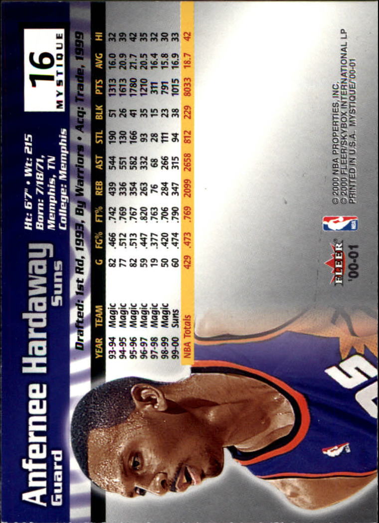 2000/2001 Fleer Mystique Basketball - Picture 25 of 211
