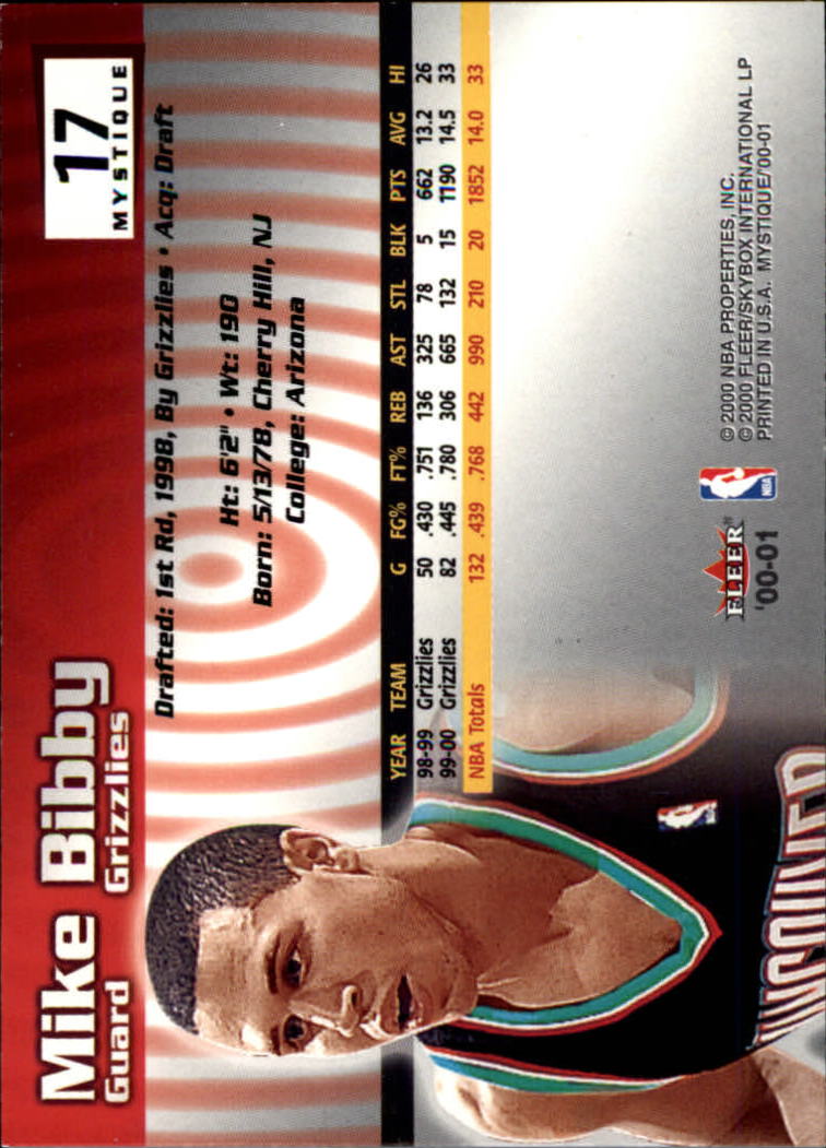 2000/2001 Fleer Mystique Basketball - Picture 27 of 211