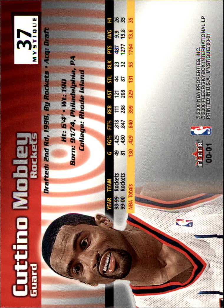 2000/2001 Fleer Mystique Basketball - Picture 59 of 211