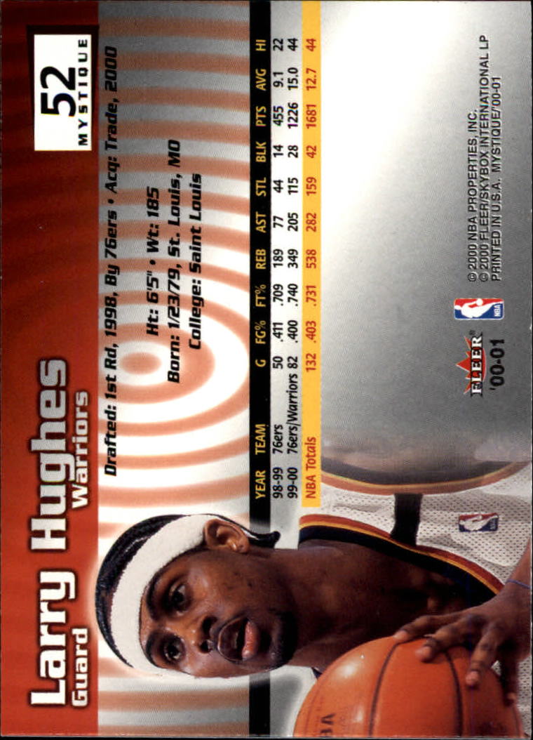 2000/2001 Fleer Mystique Basketball - Picture 85 of 211