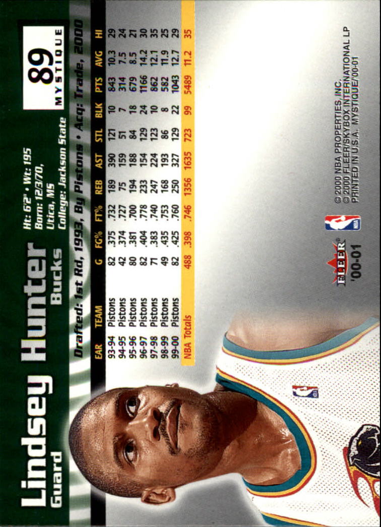2000/2001 Fleer Mystique Basketball - Picture 153 of 211