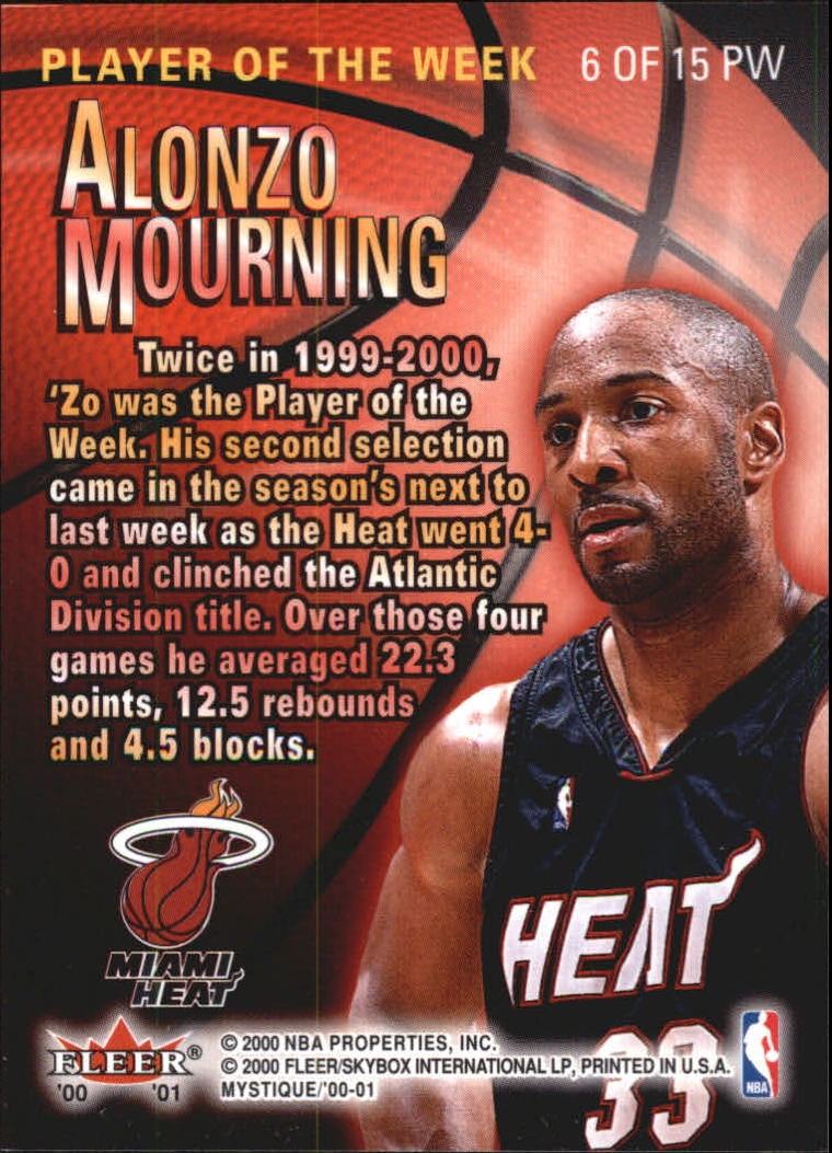 2000/2001 Fleer Mystique Basketball - Picture 203 of 211