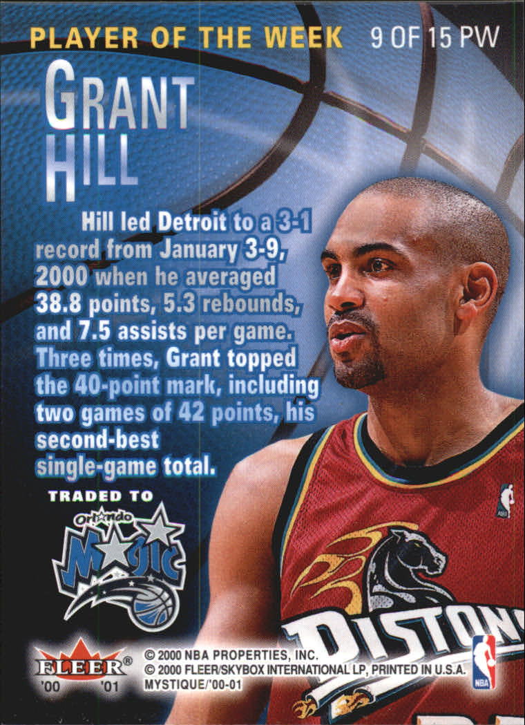 2000/2001 Fleer Mystique Basketball - Picture 205 of 211