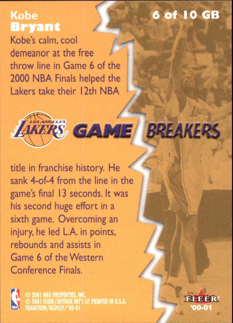 2000/2001 Fleer Glossy Basketball - Picture 211 of 217