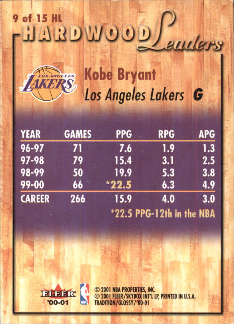 2000/2001 Fleer Glossy Basketball - Picture 213 of 217