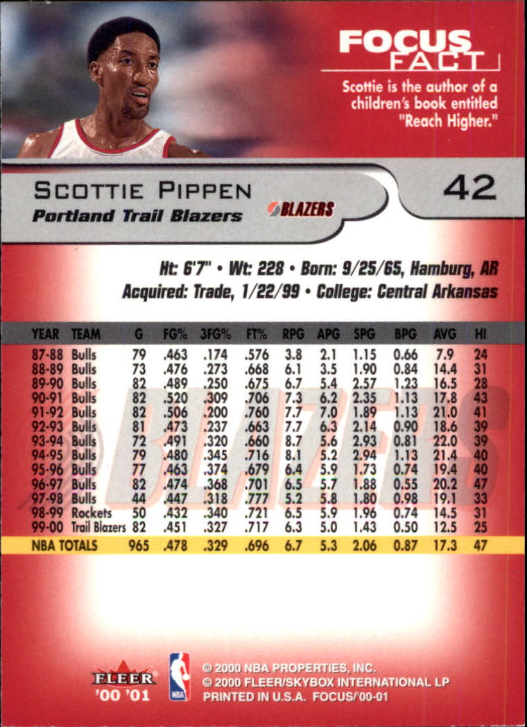 2000/2001 Focus (Fleer) Basketball - Picture 85 of 403