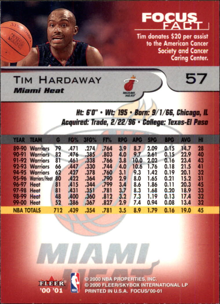 2000/2001 Focus (Fleer) Basketball - Picture 115 of 403