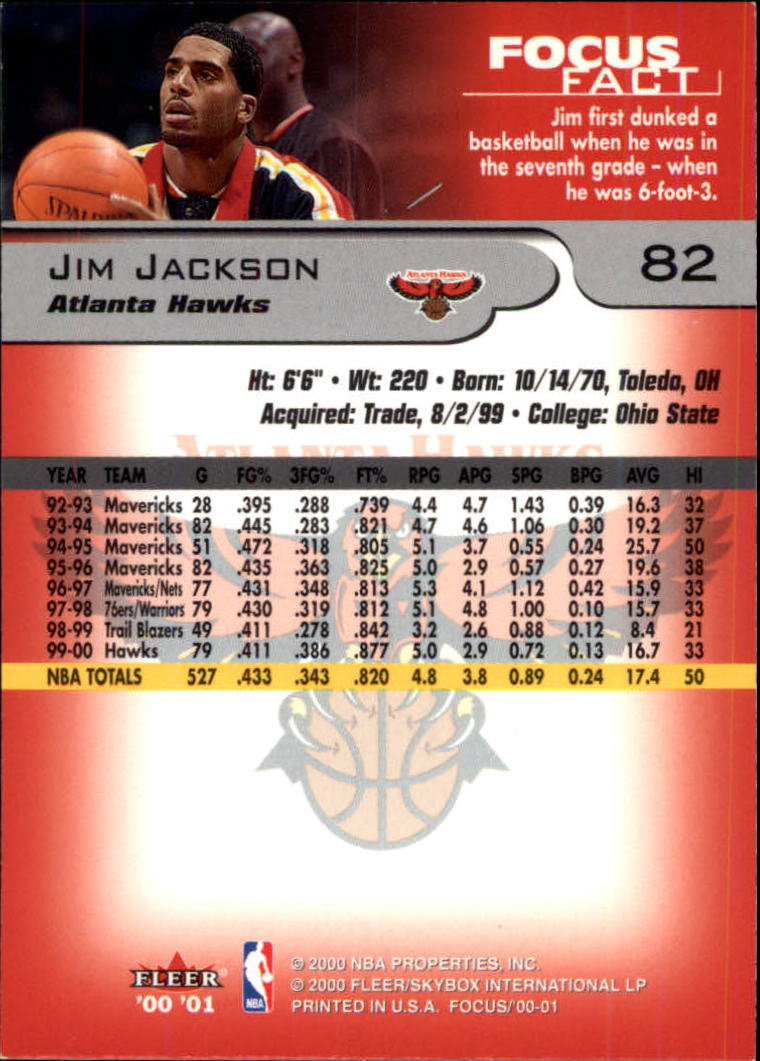 2000/2001 Focus (Fleer) Basketball - Picture 165 of 403