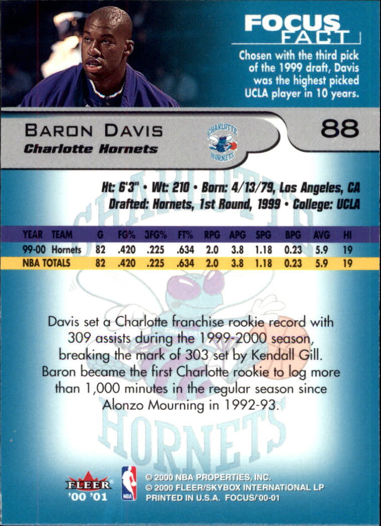 2000/2001 Focus (Fleer) Basketball - Picture 177 of 403