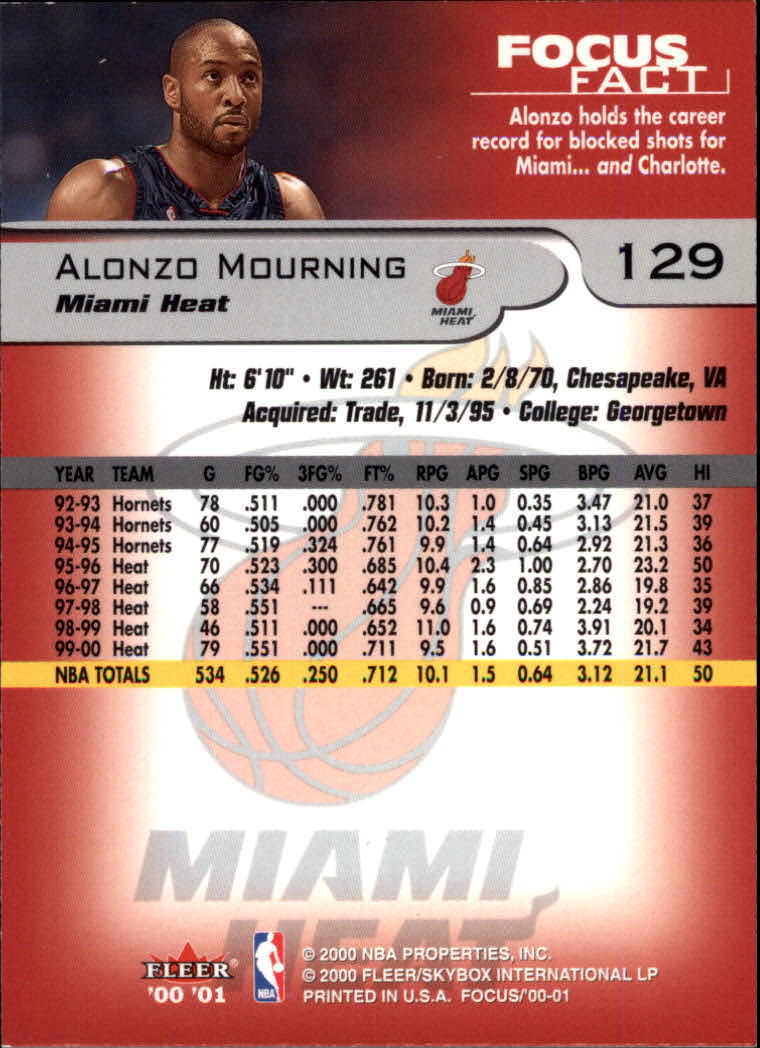2000/2001 Focus (Fleer) Basketball - Picture 259 of 403